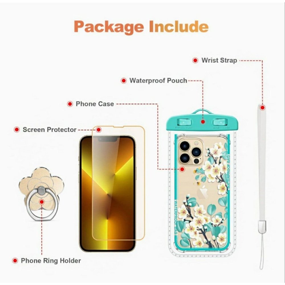 iPhone 12 Pro max cases & waterproof pouch - Picture 8 of 12